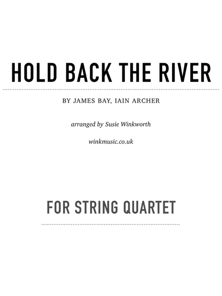 Hold Back The River image number null