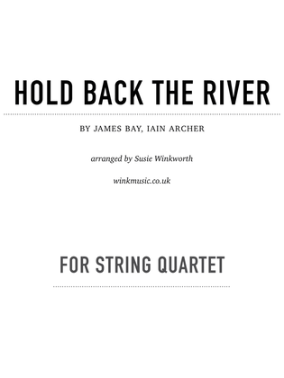 Hold Back The River