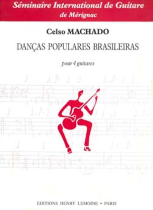 Book cover for Dancas populares brasileiras