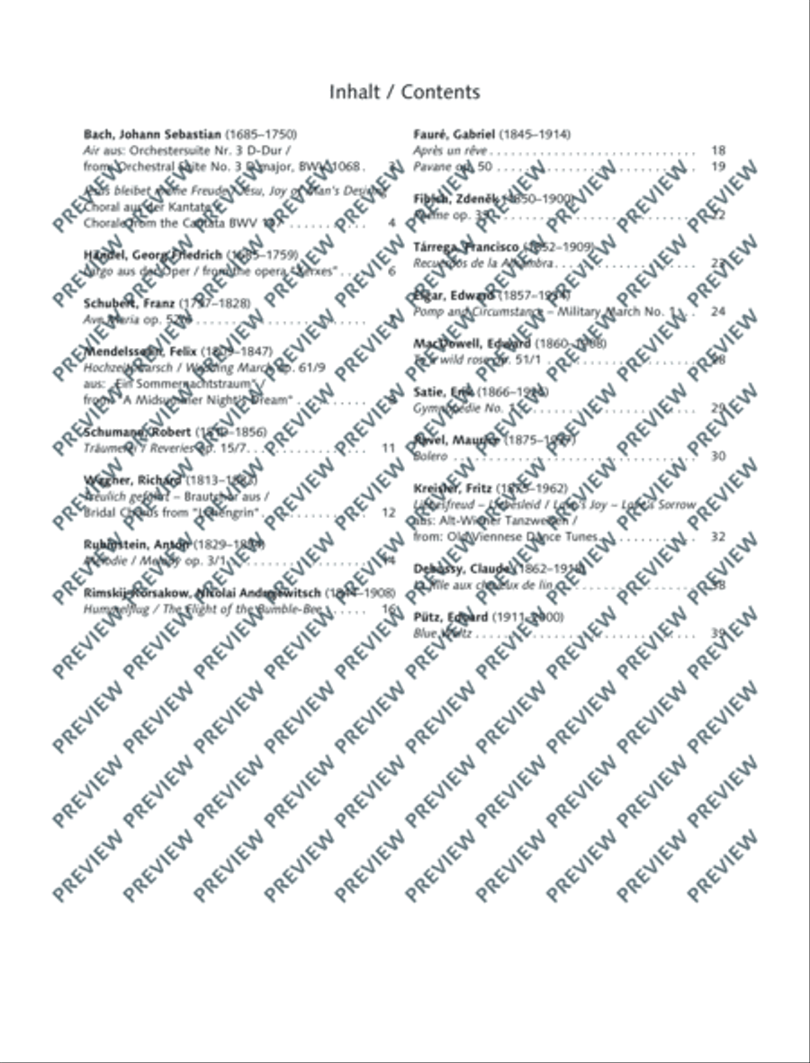 Classical Highlights for Flute Flute Solo scores gallery preview page 3