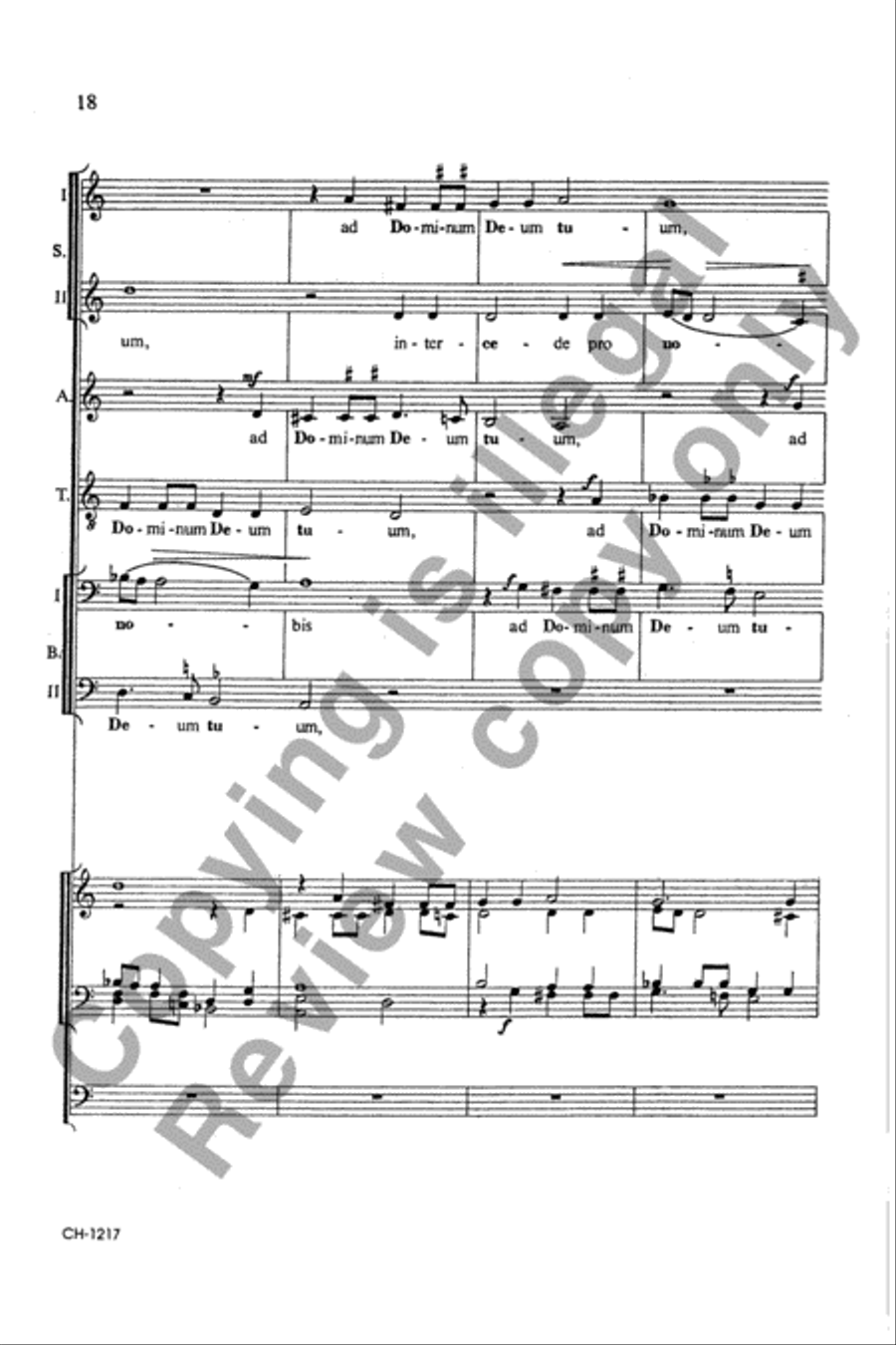 Beata es Virgo Beata es Virgo Divisi scores gallery preview page 18
