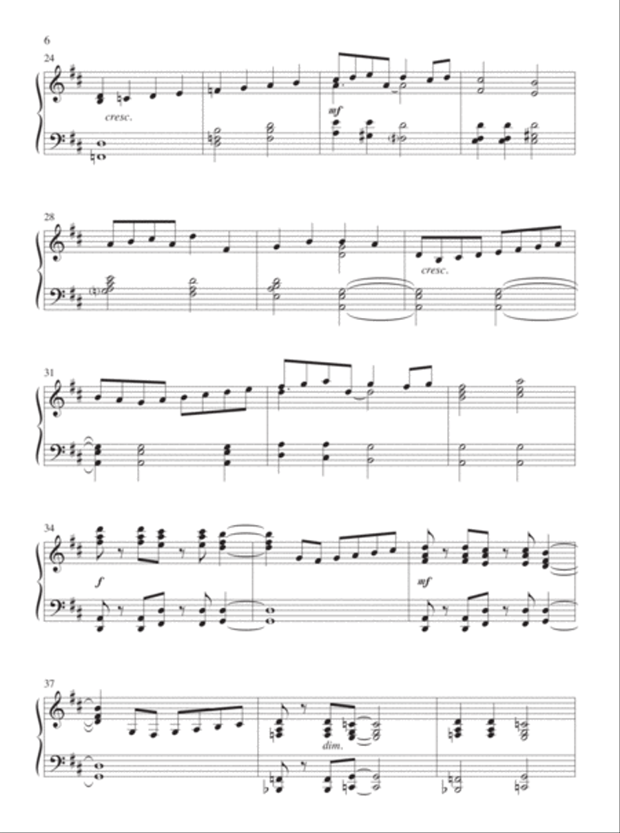 The Wondrous Cross Piano Solo scores gallery preview page 4