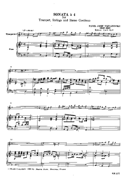 Sonata a 4 in G minor
