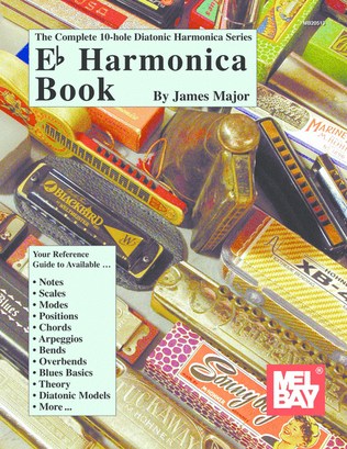 Book cover for Complete 10-Hole Diatonic Harmonica Series: Eb Harmonica Book