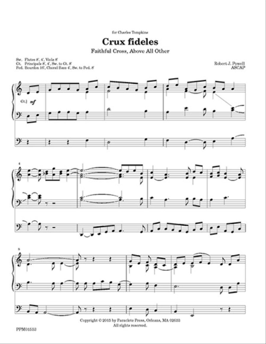 Five Plainsong Preludes for Organ Organ Solo scores gallery preview page 1
