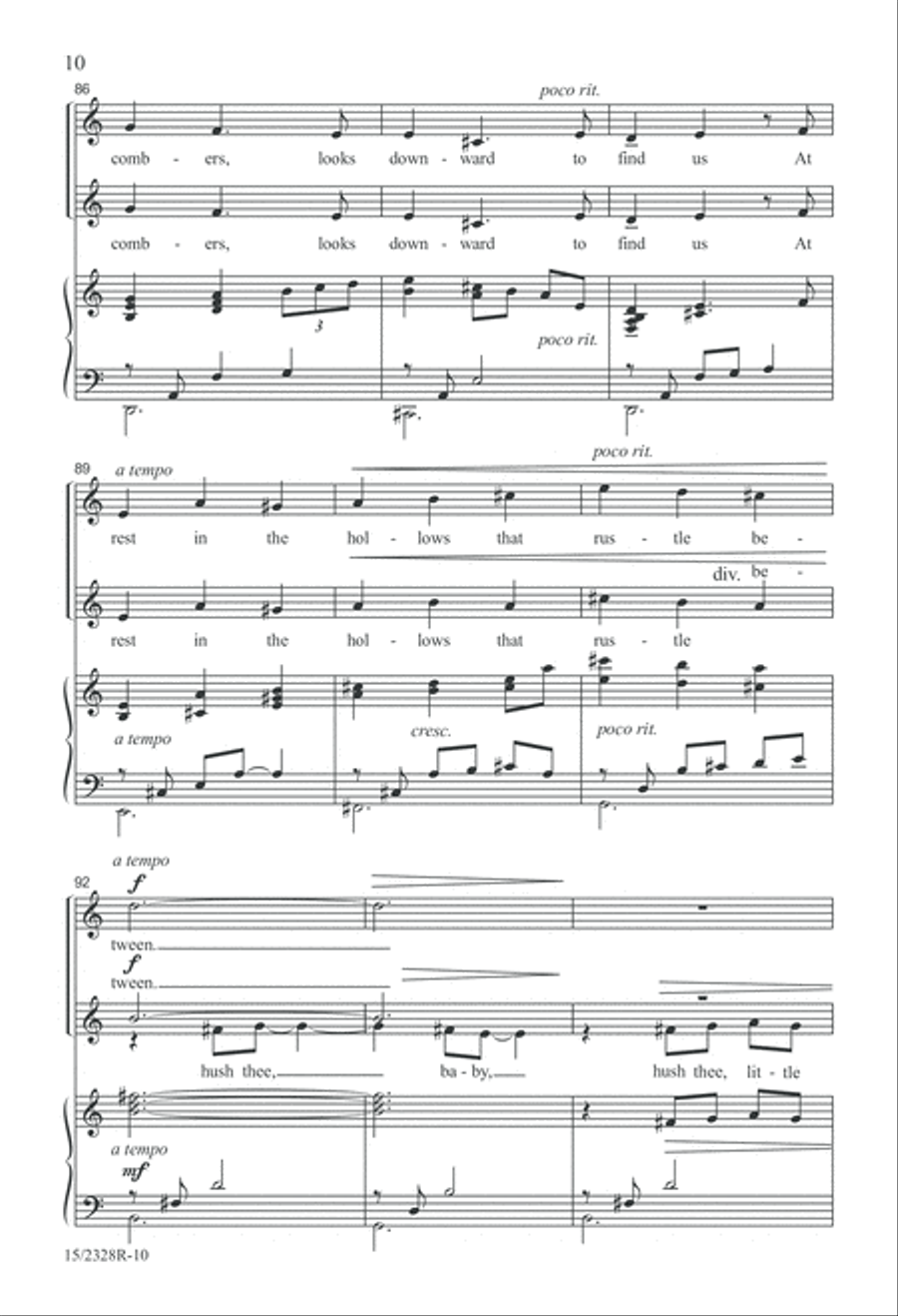 Seal Lullaby SA scores gallery preview page 11