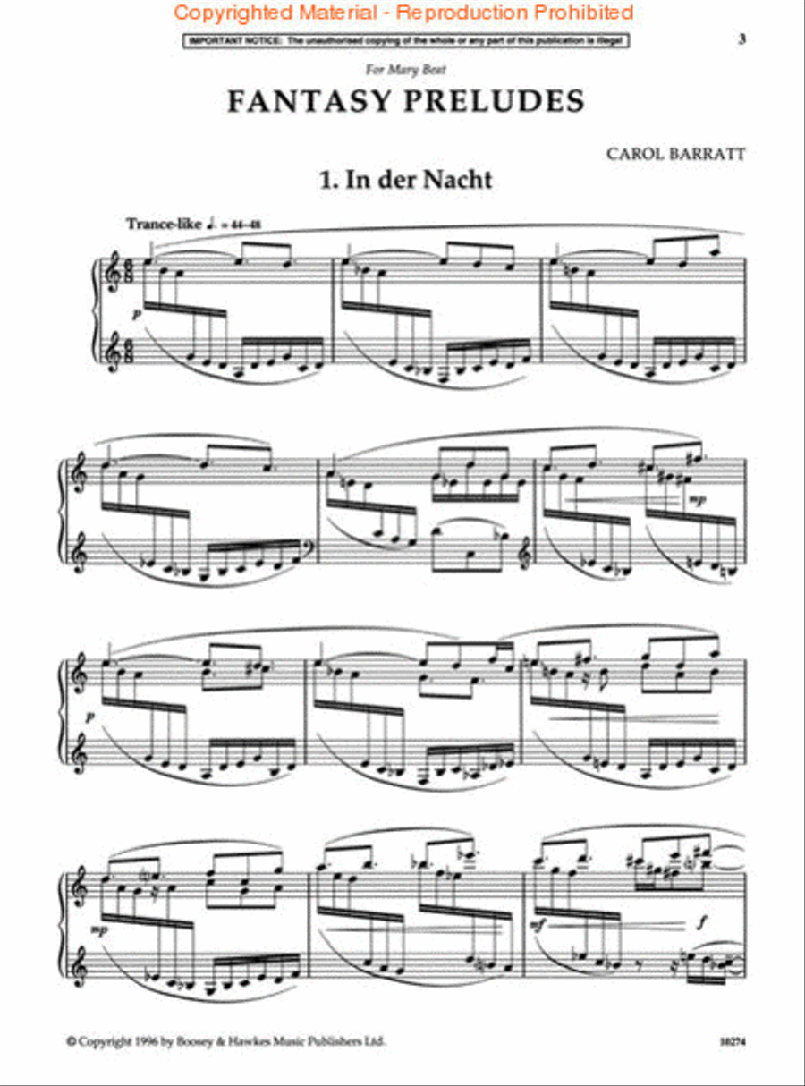 Fantasy Preludes Fantasy Preludes Piano Solo scores gallery preview page 2