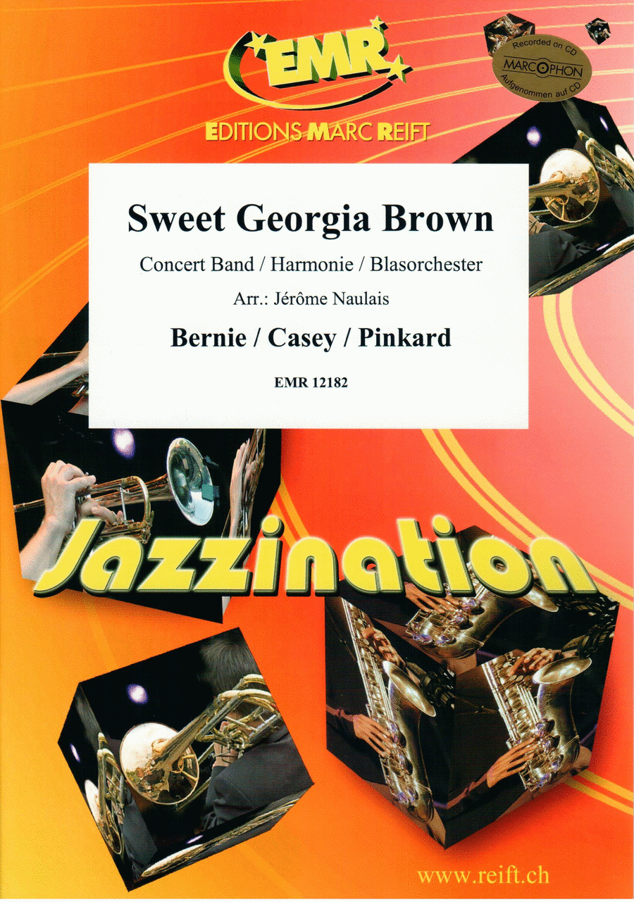 Sweet Georgia Brown Concert Band scores gallery preview page 1