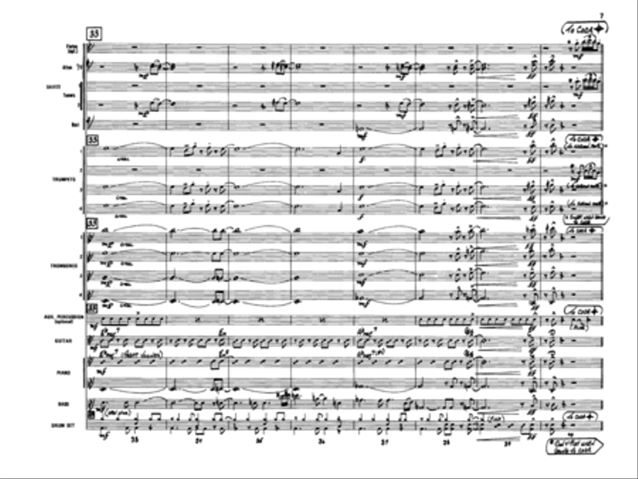 Andromeda Jazz Ensemble scores gallery preview page 6