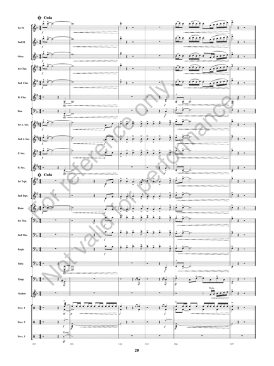 Carolina's Majesty Concert Band scores gallery preview page 21