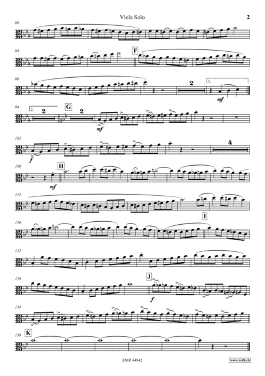 Mountain Parade Viola scores gallery preview page 3