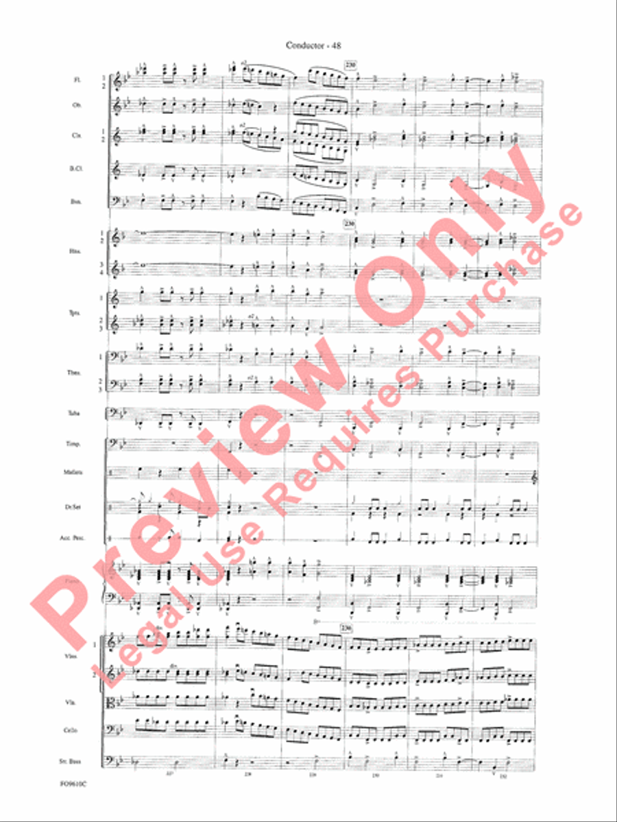 A Salute to the Big Apple Full Orchestra scores gallery preview page 50