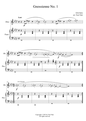 Erik Satie - Gnossienne No. 1 (for Oboe & Piano)