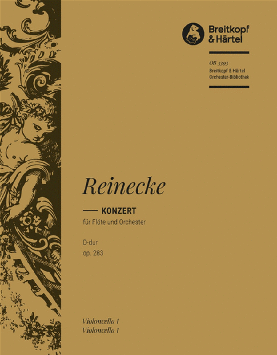 Flute Concerto in D major Op. 283 Orchestra scores gallery preview page 1