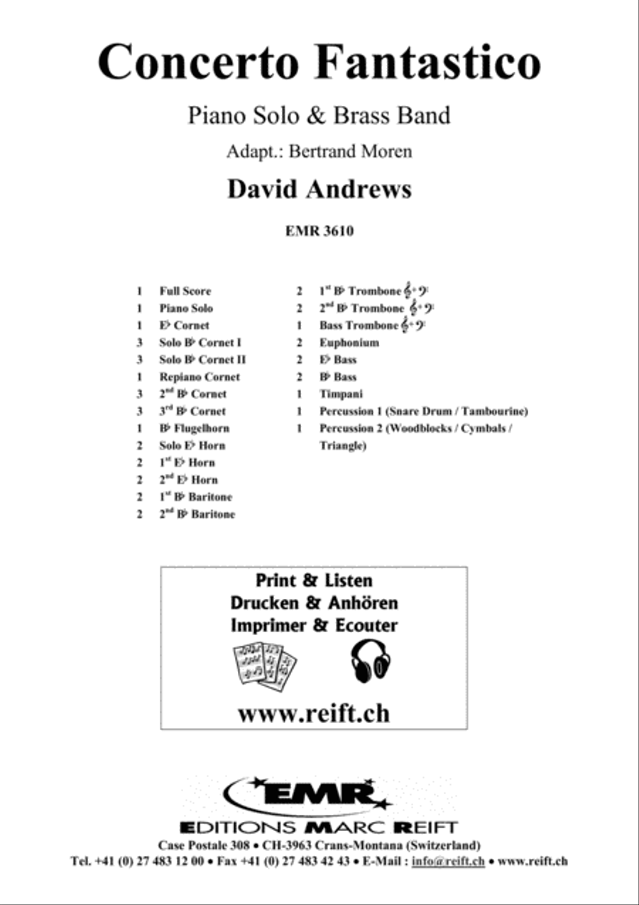 Concerto Fantastico Brass Band scores gallery preview page 2