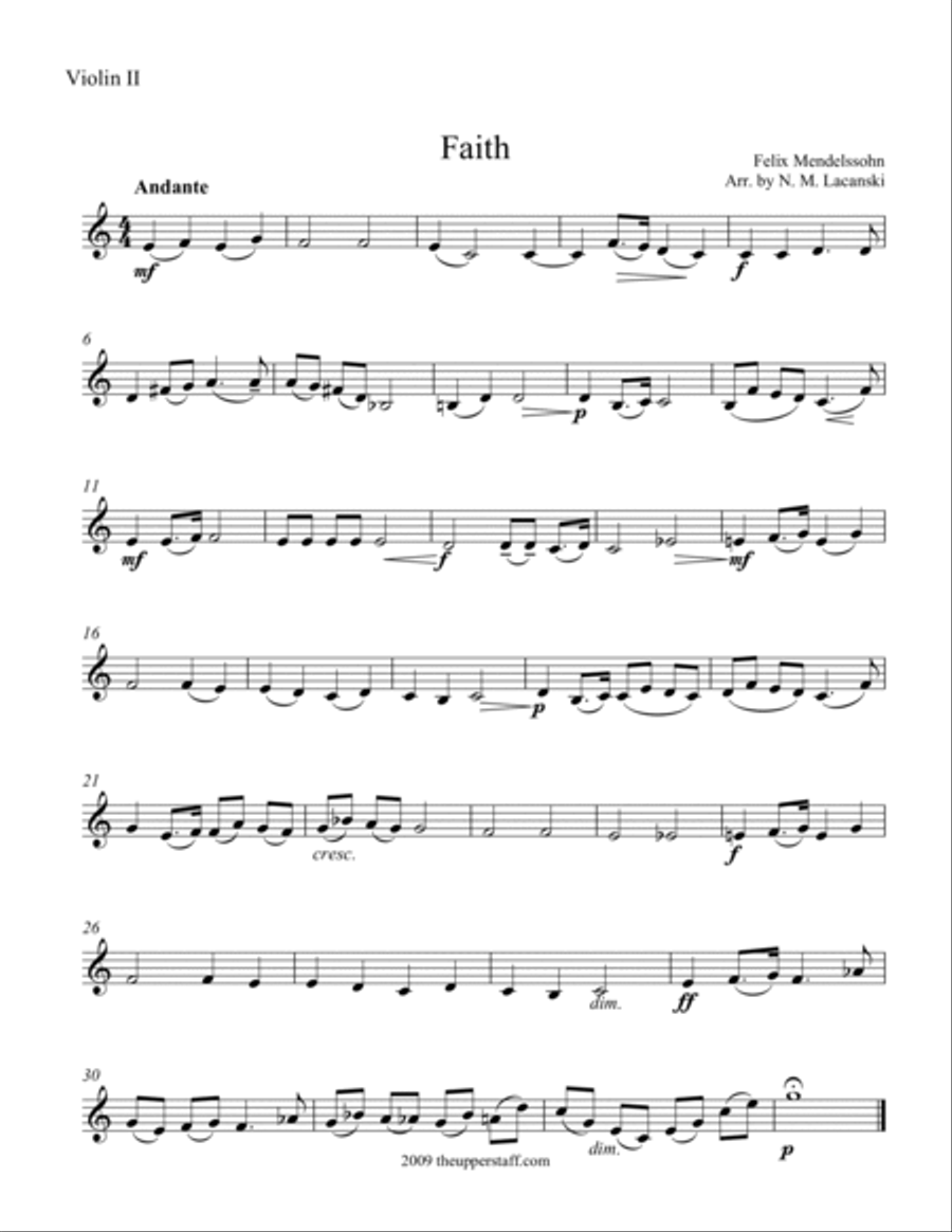 Faith String Quartet scores gallery preview page 3