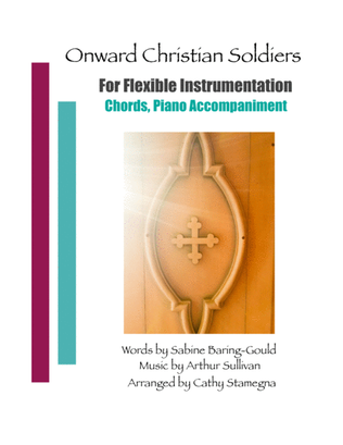 Onward Christian Soldiers (Instrumental Solo)-Flexible Instrumentation, Chords, Piano Accompaniment