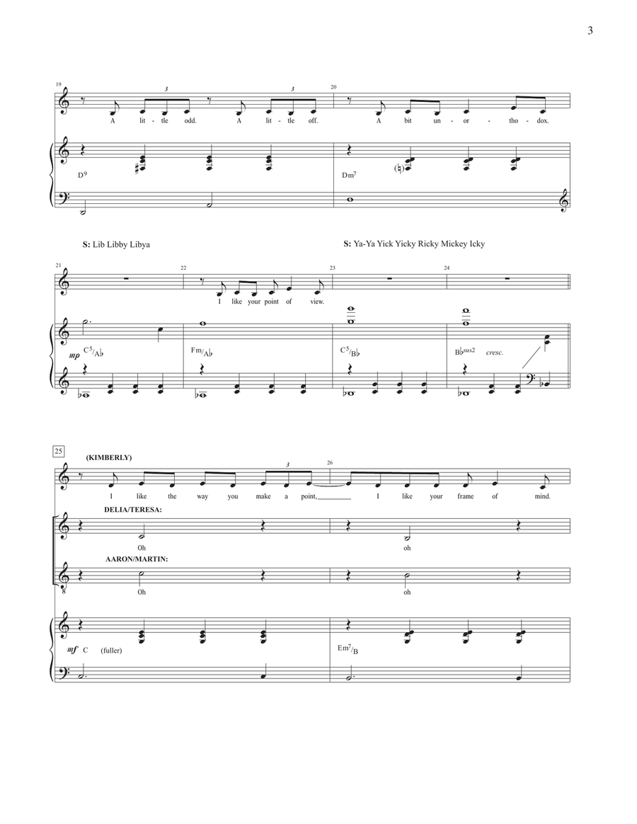 Anagram (from Kimberly Akimbo) Voice scores gallery preview page 3