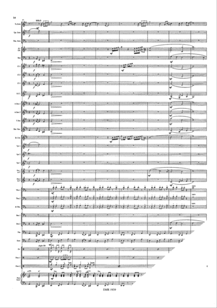 Combo Concertino Combo Concertino Concert Band scores gallery preview page 15