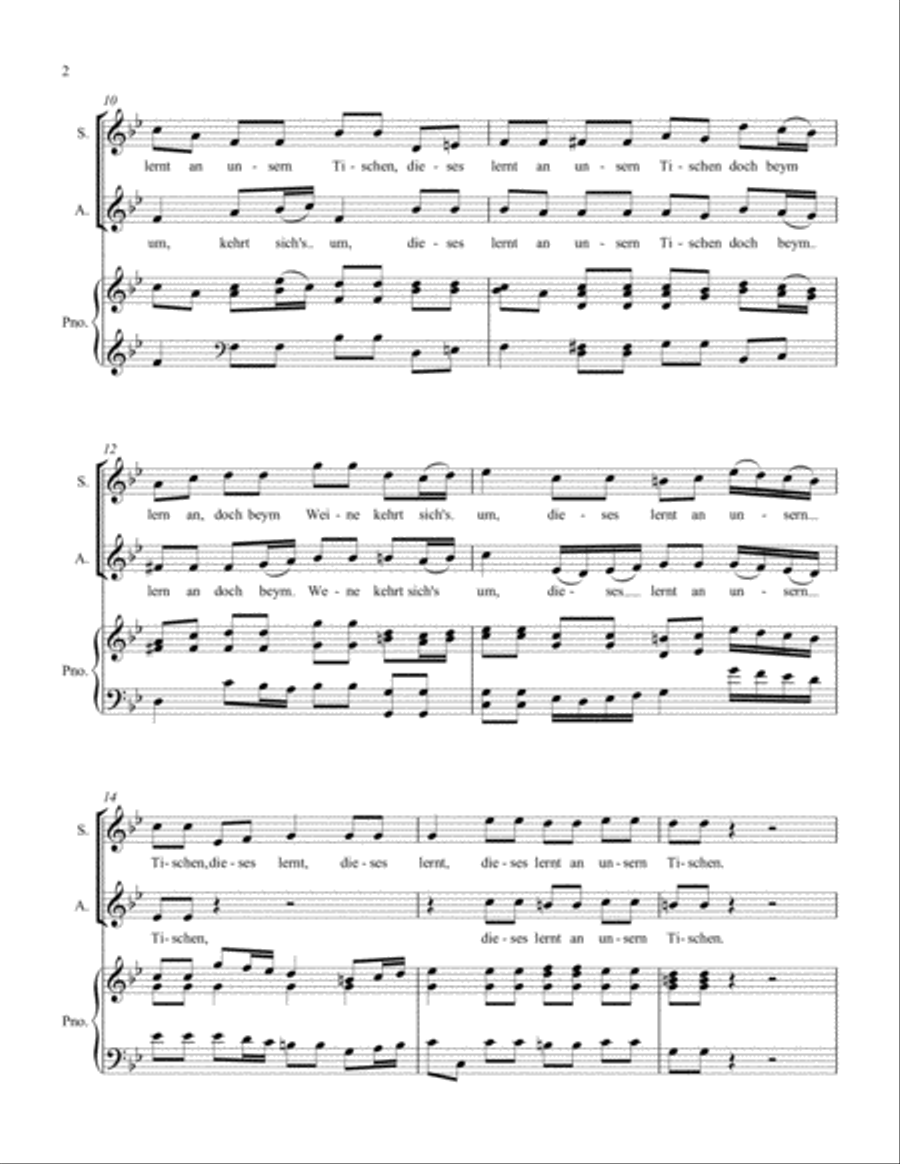 Die Beredsamkeit Die Beredsamkeit Piano scores gallery preview page 2
