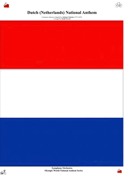 Dutch National Anthem for Symphony Orchestra image number null