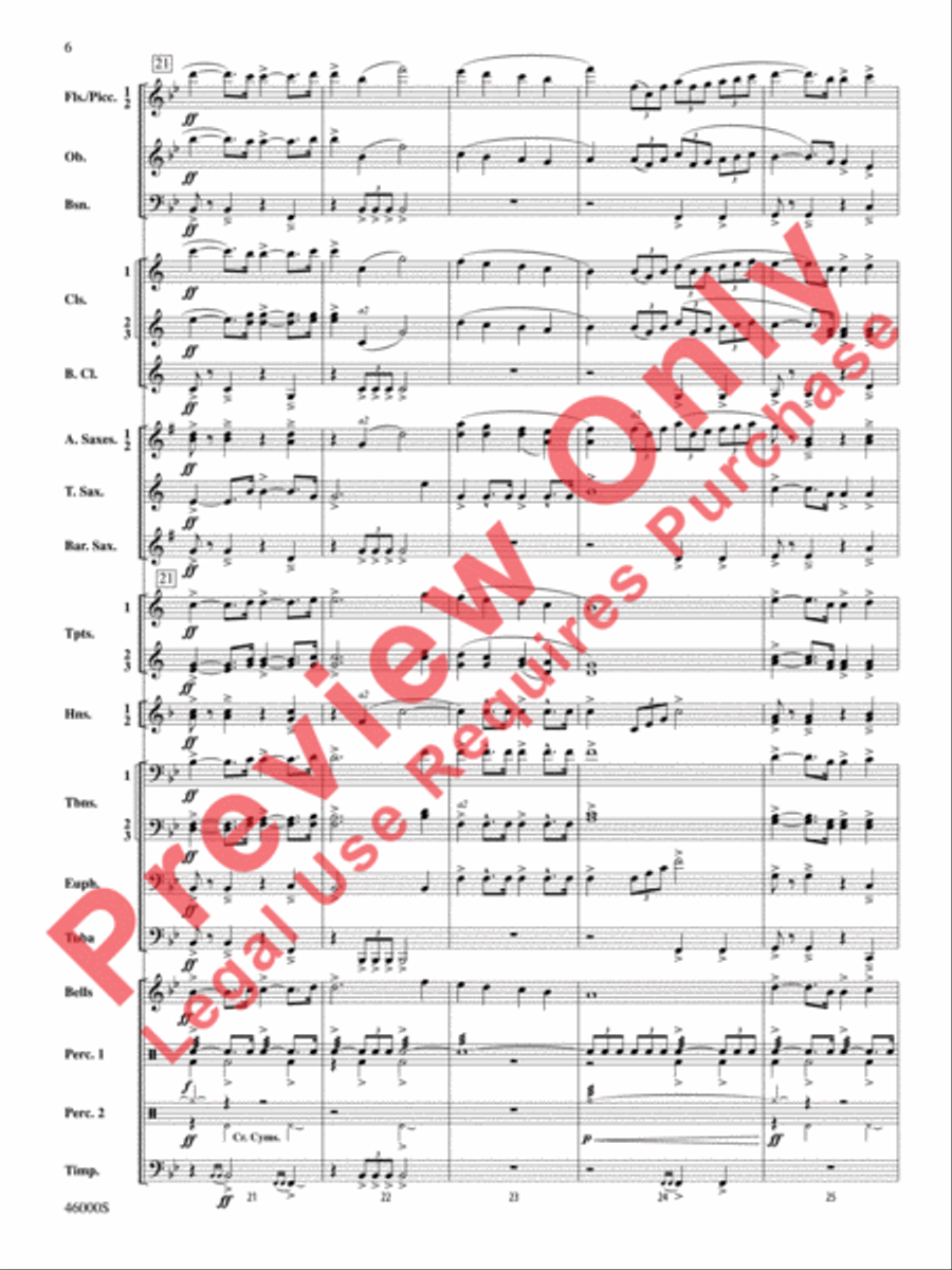 Der Lehrmeister Der Lehrmeister Concert Band scores gallery preview page 7