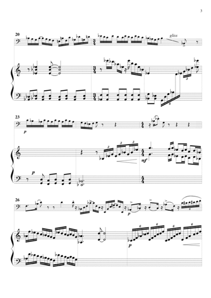 Op. 45: Konzert fur Fagott und Harfe Bassoon Solo - Digital Sheet Music
