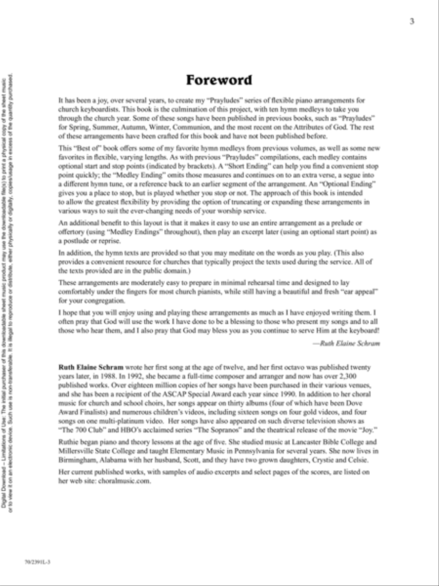 The Best of Prayludes The Best of Prayludes Piano Solo scores gallery preview page 3