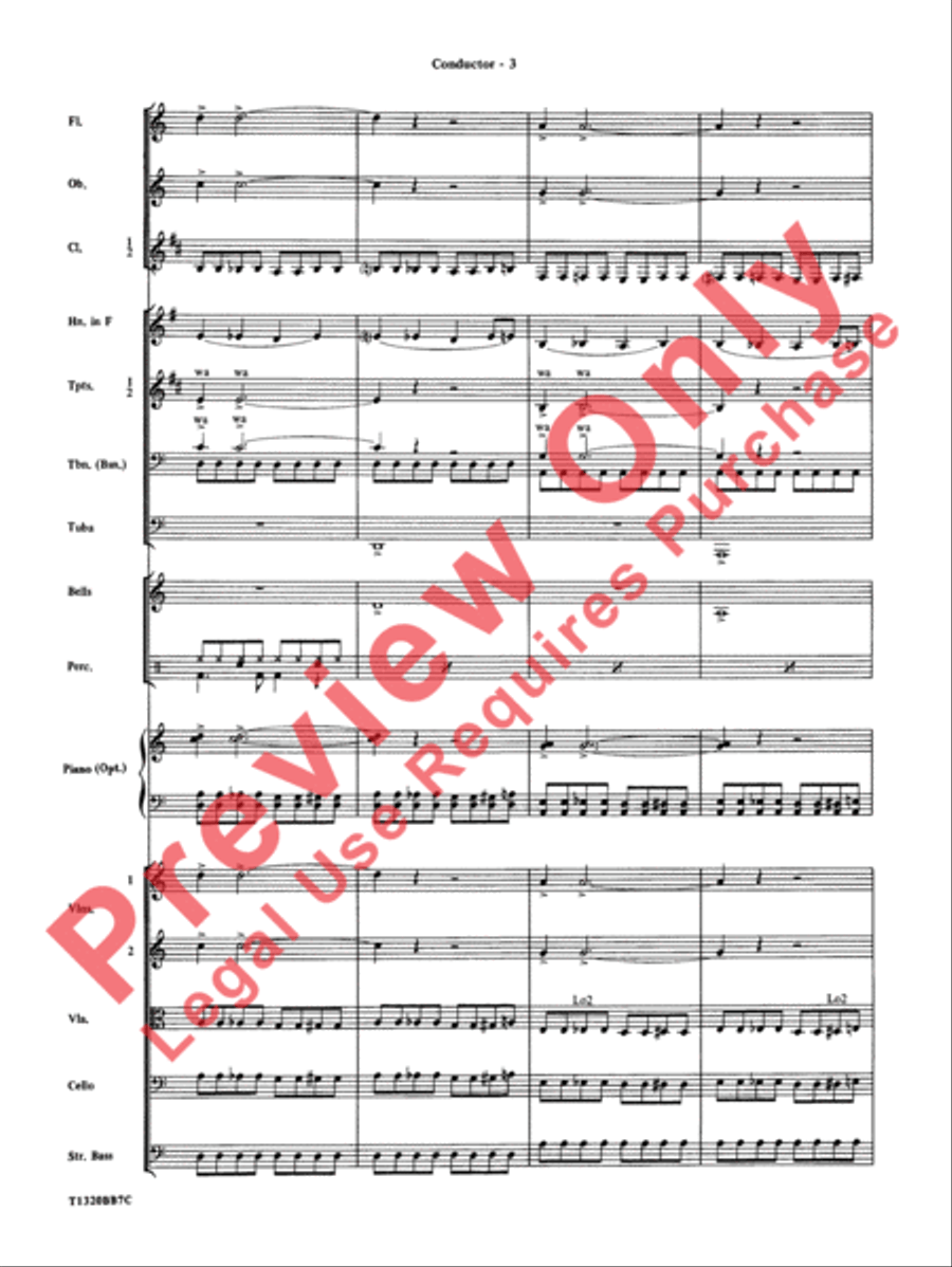 Batman Theme Full Orchestra scores gallery preview page 6