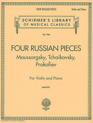 Book cover for Four Russian Pieces