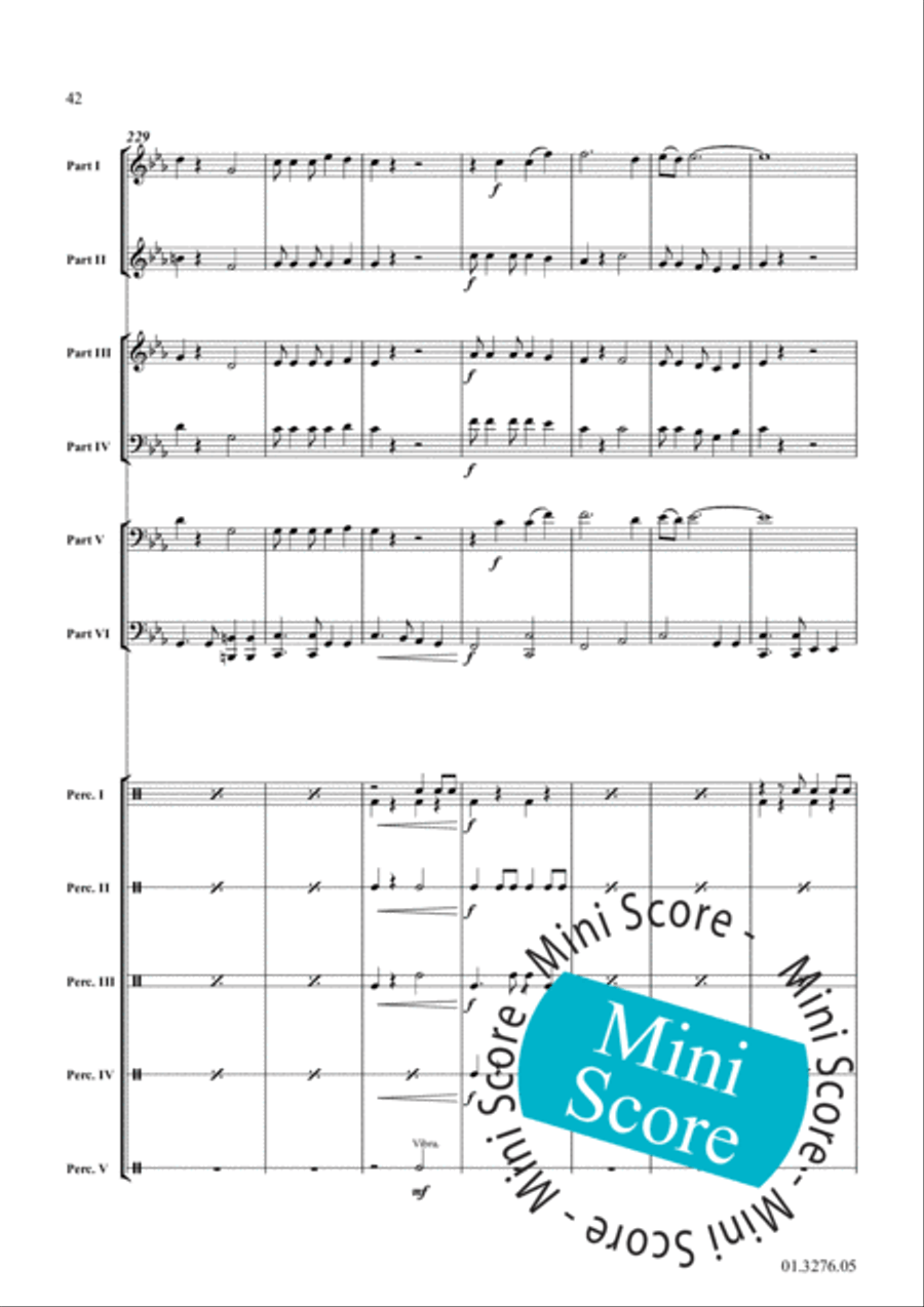 Festivo! Festivo! Concert Band scores gallery preview page 46