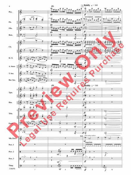 Mt. Everest by Rossano Galante Concert Band - Sheet Music