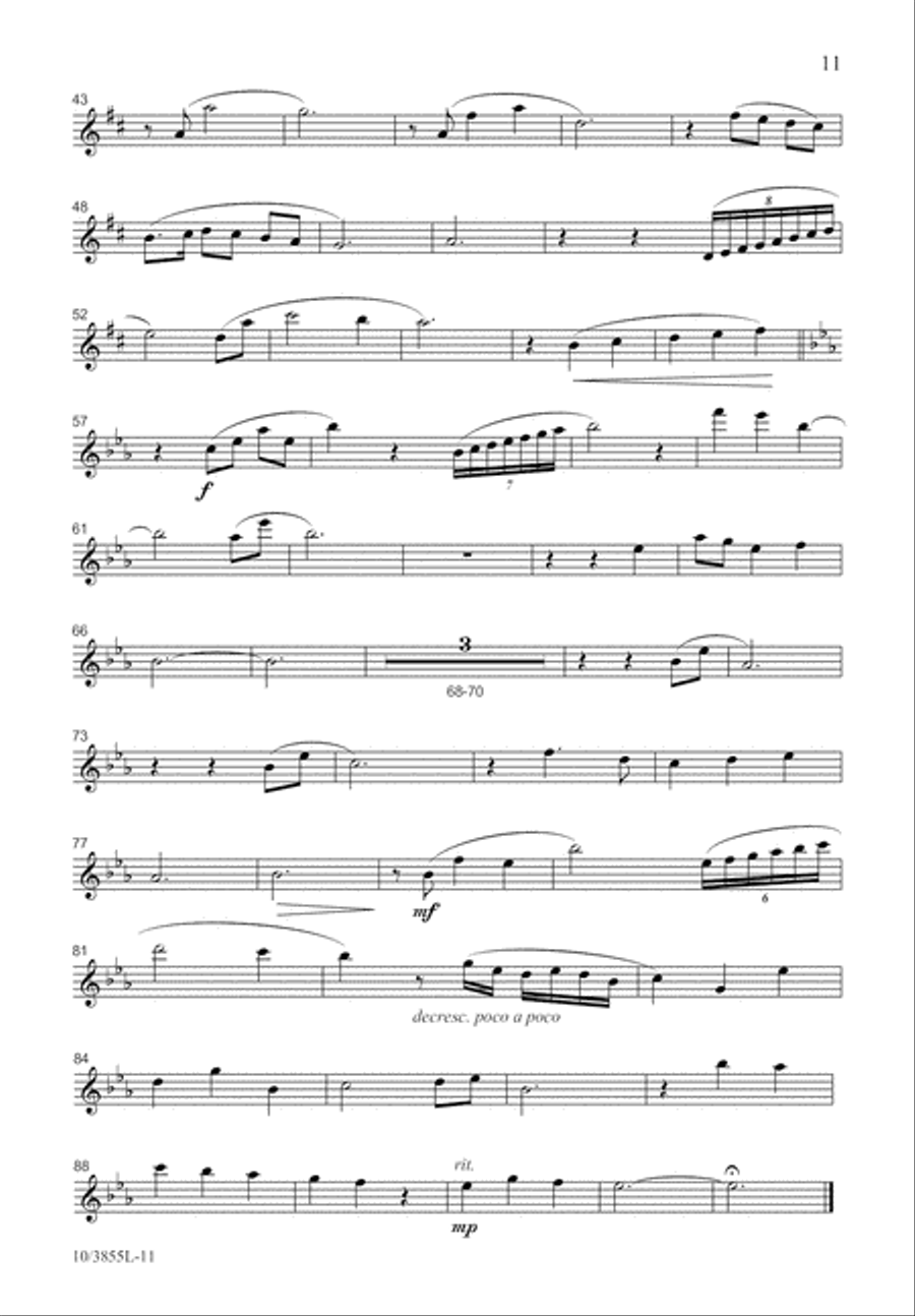 We Bring His Light Unison Choir scores gallery preview page 12