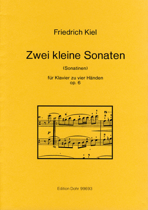 Zwei kleine Sonaten (Sonatinen) für Klavier zu vier Händen op. 6