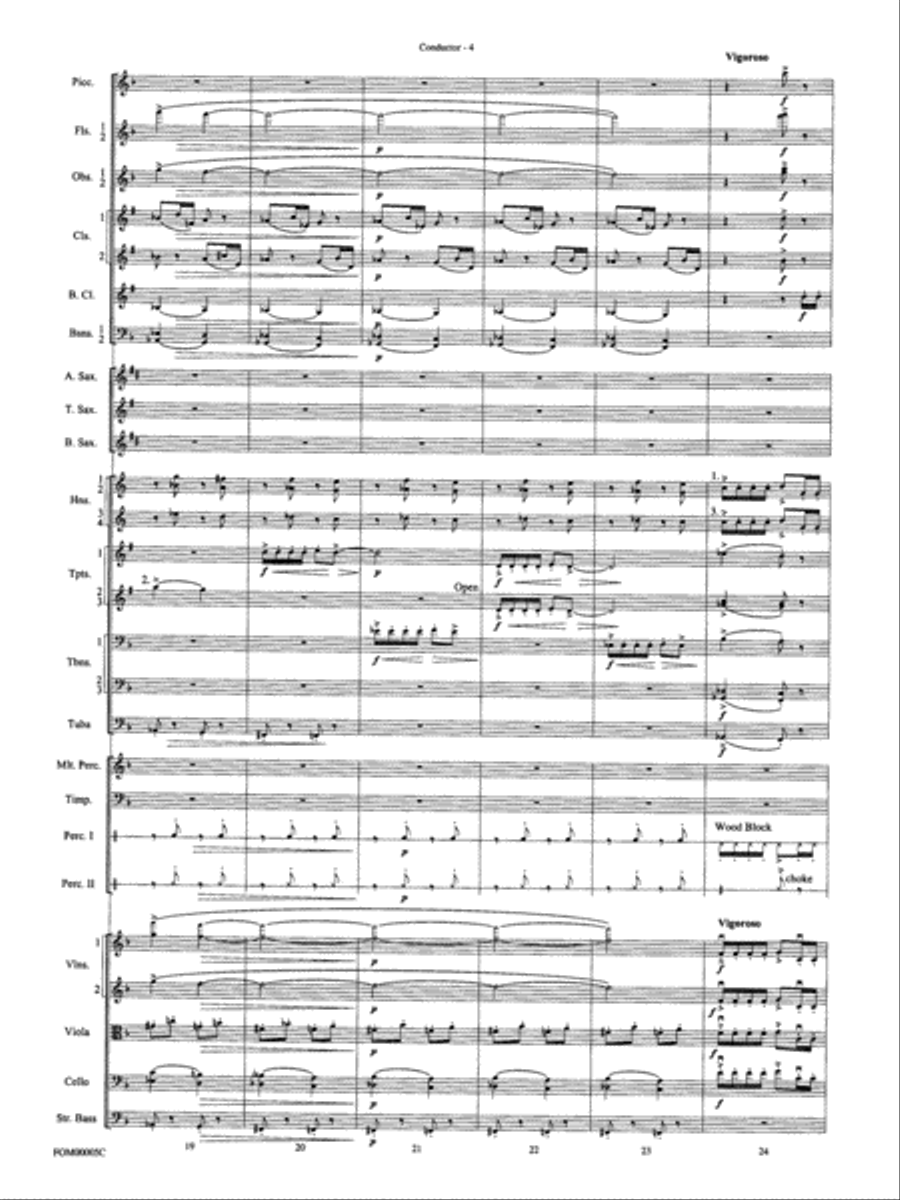 An American in Paris Suite: Score Full Orchestra scores gallery preview page 6