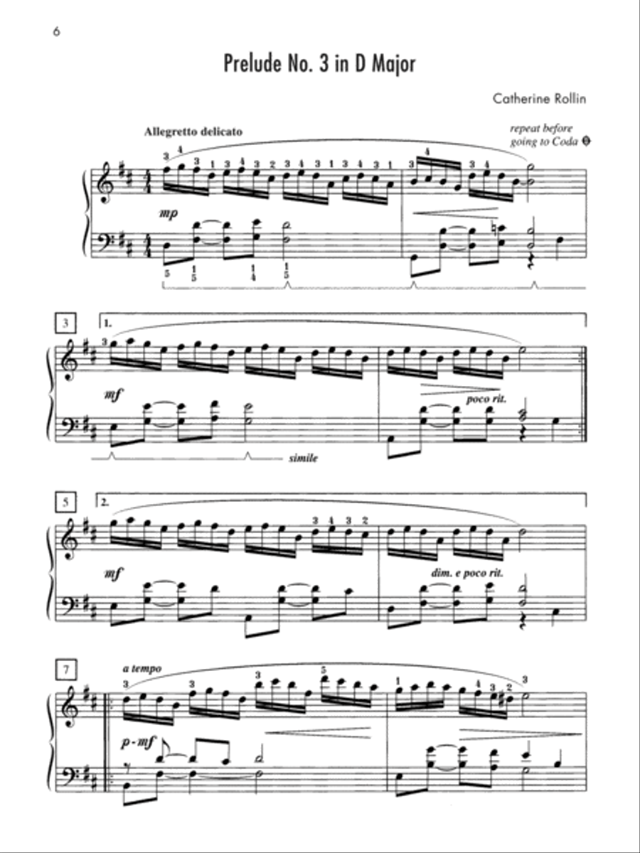Preludes for Piano, Book 2 Piano Solo scores gallery preview page 3