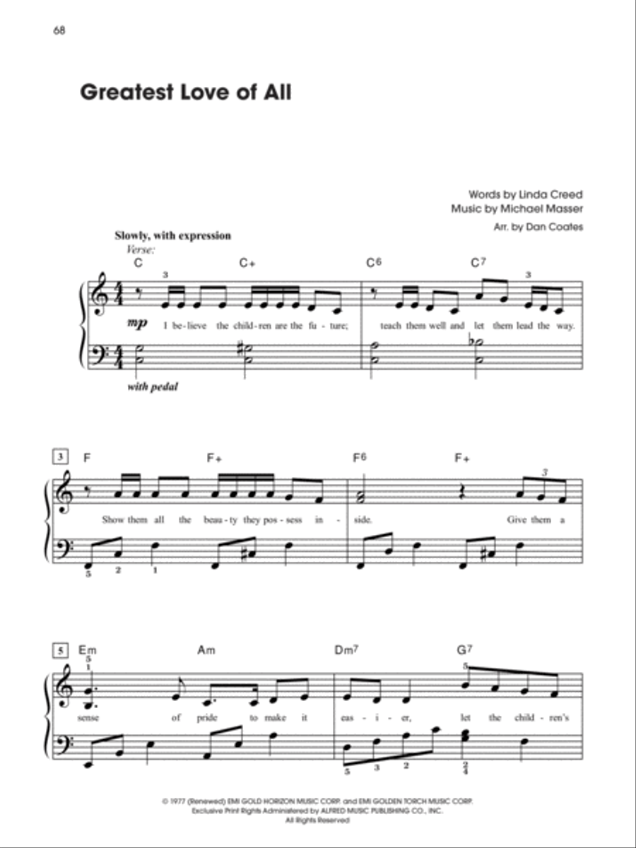 Pop & Movie Hits A to Z Pop & Movie Hits A to Z Easy Piano scores gallery preview page 11