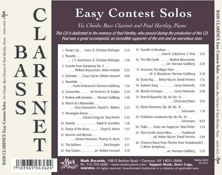 Volume 1: Easy Contest Solos Bass