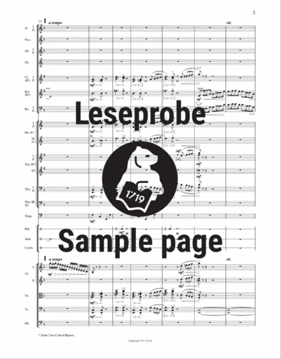 Concerto in F Concerto in F Orchestra scores gallery preview page 4