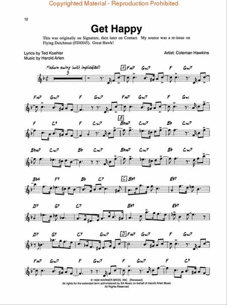 Tenor sax discount music