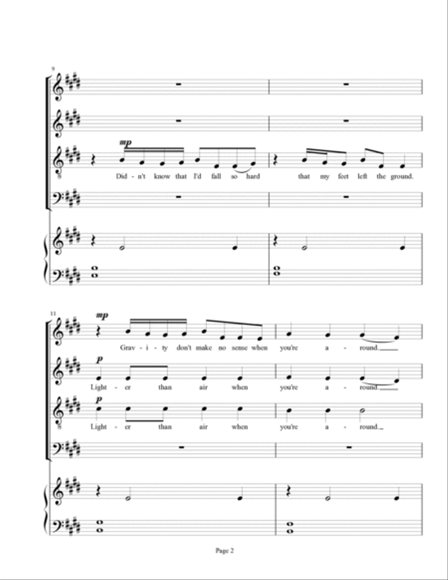 Biblical 4-Part scores gallery preview page 2