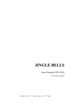 Book cover for JINGLE BELLS - For SATB Choir - Score Only