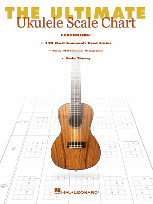 Book cover for The Ultimate Ukulele Scale Chart