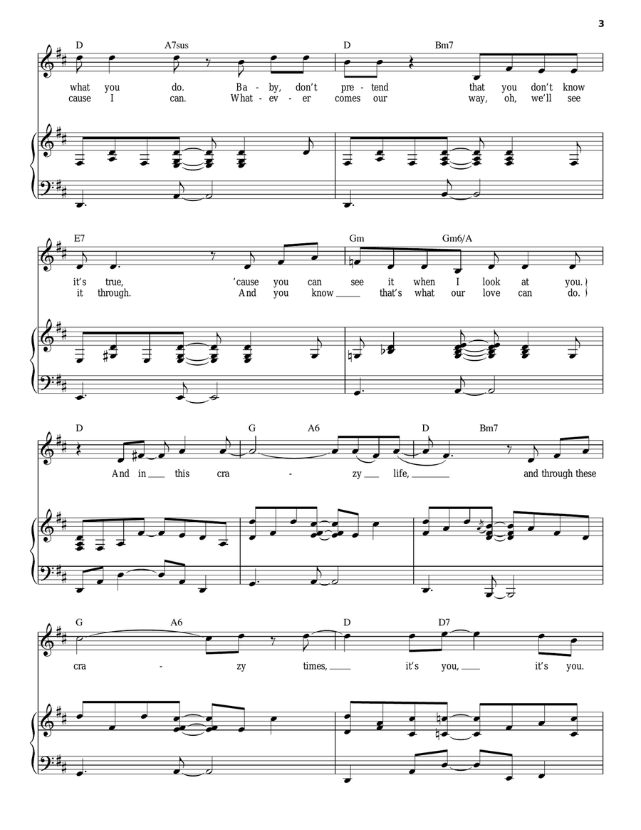 Everything Piano, Vocal scores gallery preview page 3