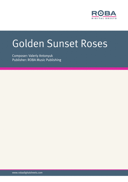 Golden Sunset Roses