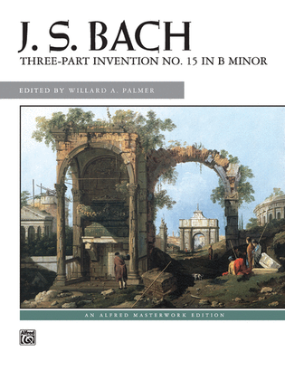 Book cover for J. S. Bach: 3-Part Invention No. 15 in B Minor