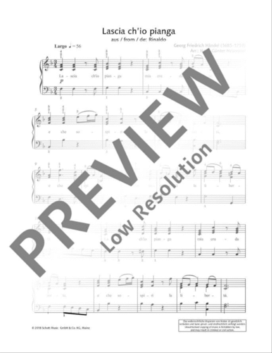 La donna è mobile Piano Solo scores gallery preview page 7