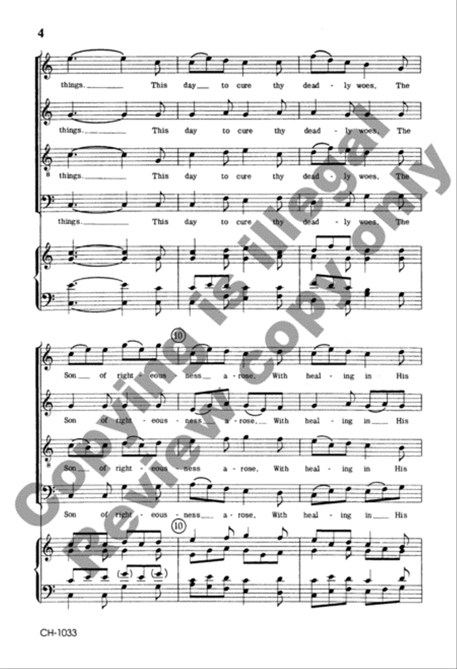 Clairmont 4-Part scores gallery preview page 4