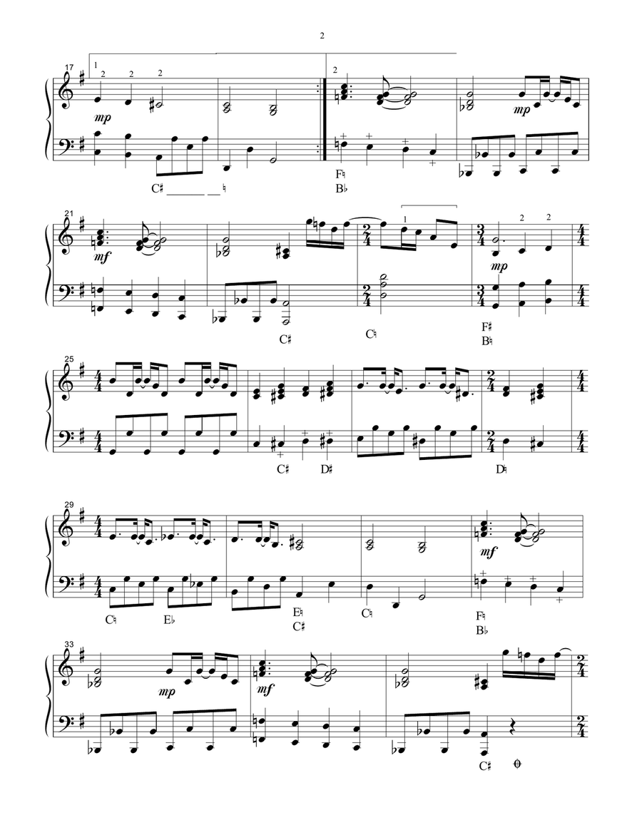 Blackbird Harp scores gallery preview page 2