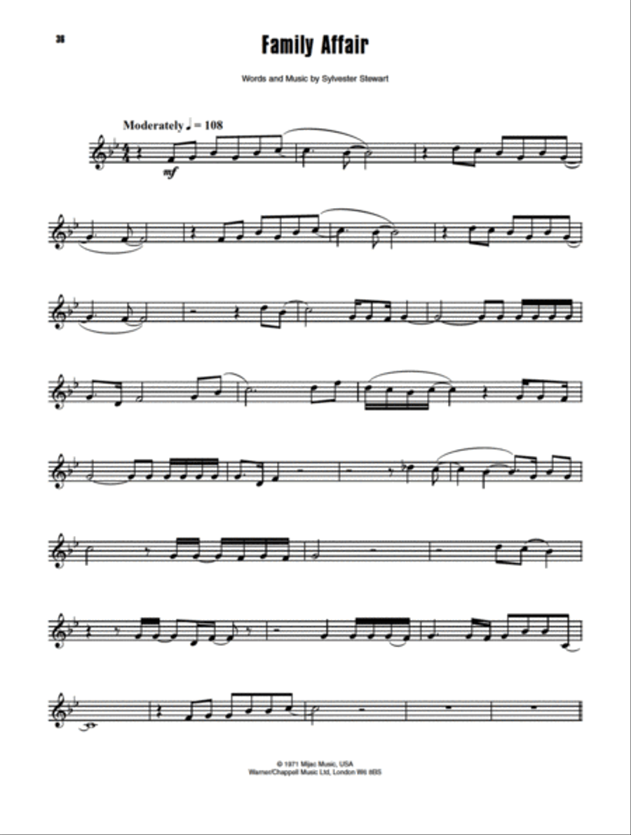 Big Pop Instrumental Solos for Trumpet Cornet scores gallery preview page 3